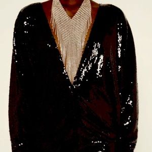 - ZARA JEWEL CASCADE NECKLACE